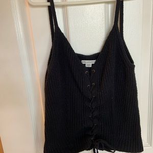 American Eagle black swear tank top